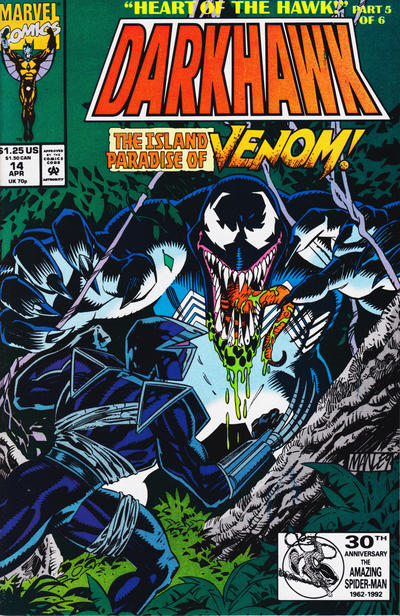 Darkhawk #14 [Direct]-Very Fine