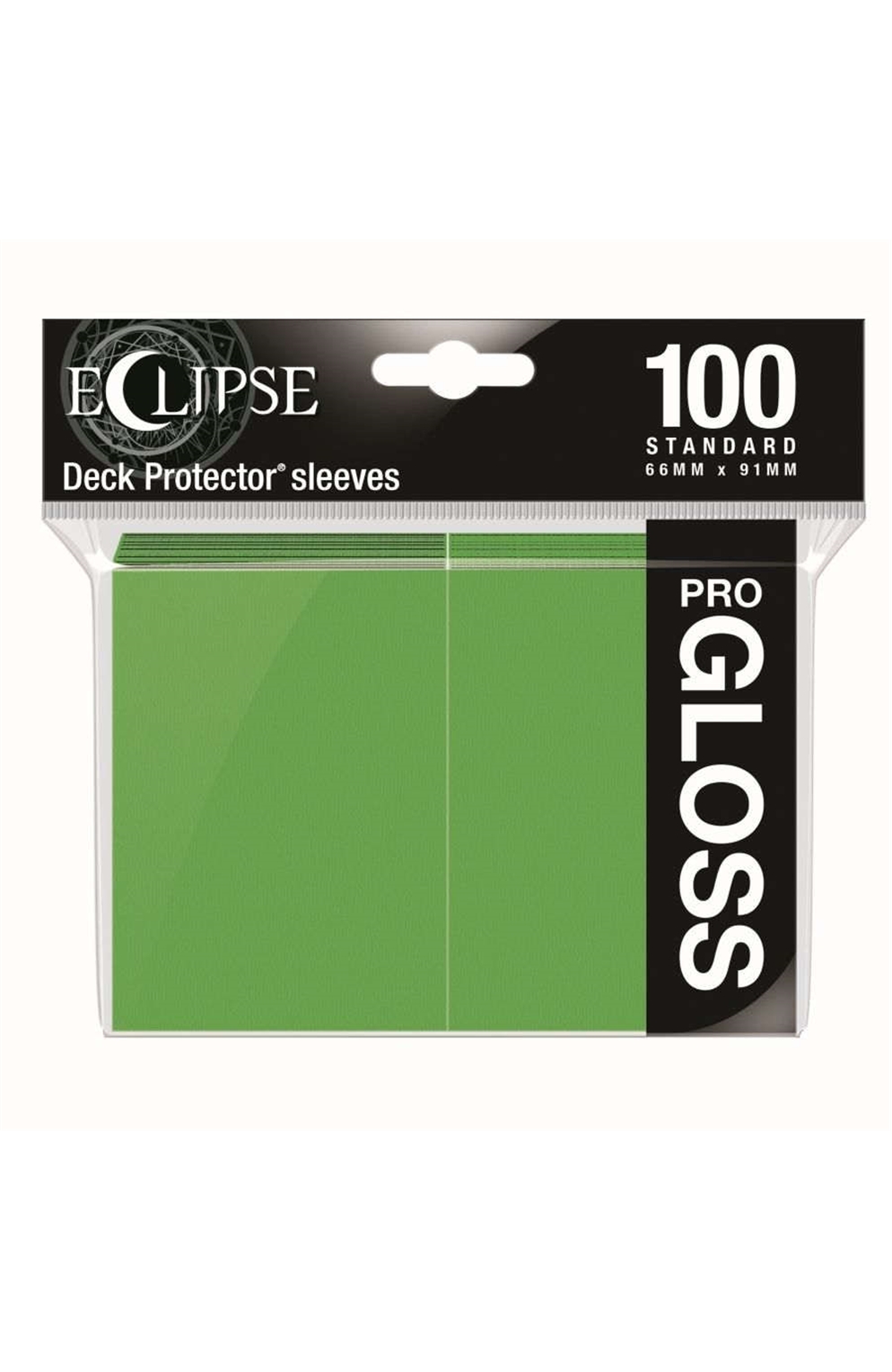 Ultra Pro: Eclipse Sleeves Gloss Lime Green (100Ct)