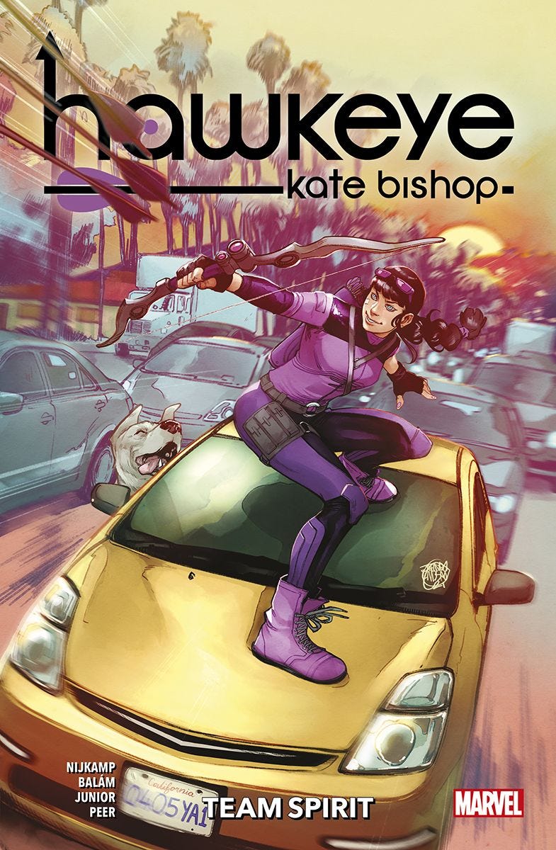 Hawkeye Kate Bishop Volume 1 Team Spirit Graphic Novel Uk Edition