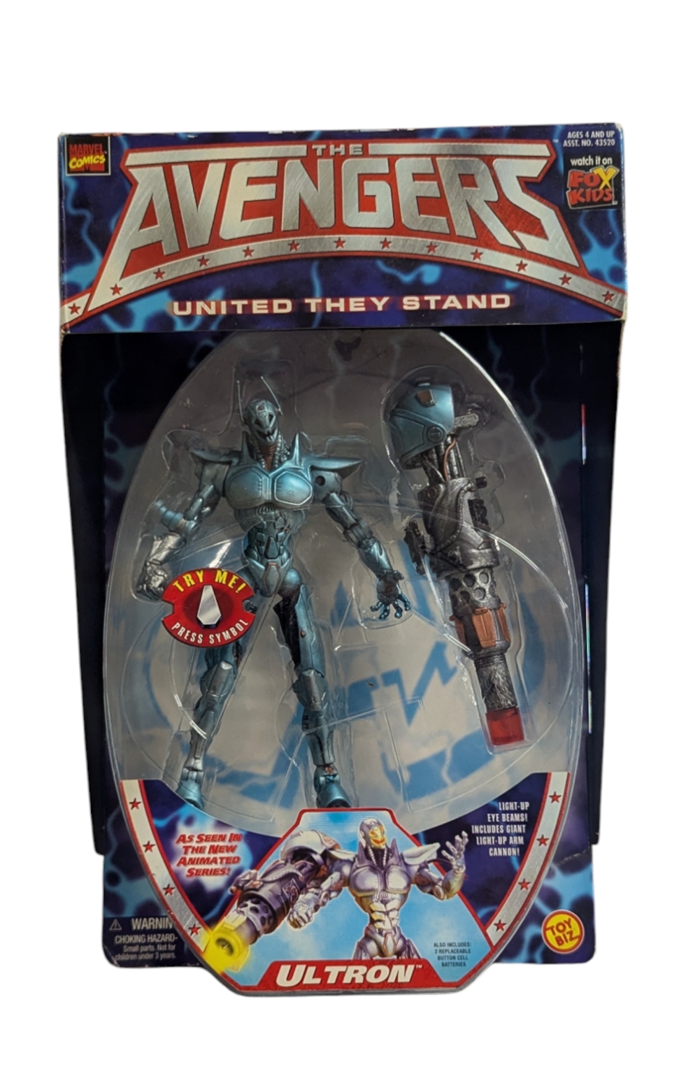 1999 Toy Biz Avengers United They Stand Ultron