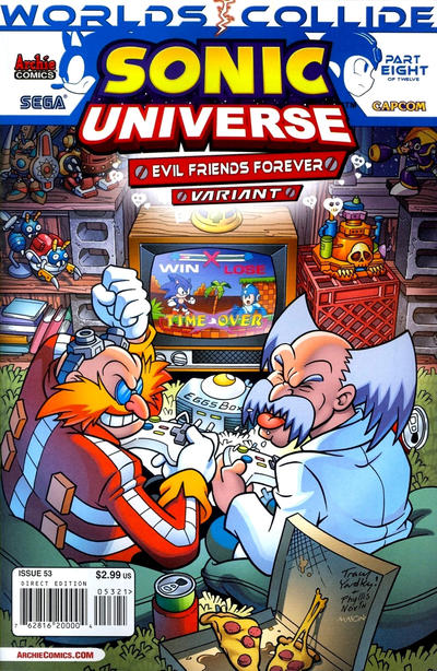 Sonic Universe #53 [Evil Friends Forever Variant Cover By Tracy Yardley] - Vf+ 8.5