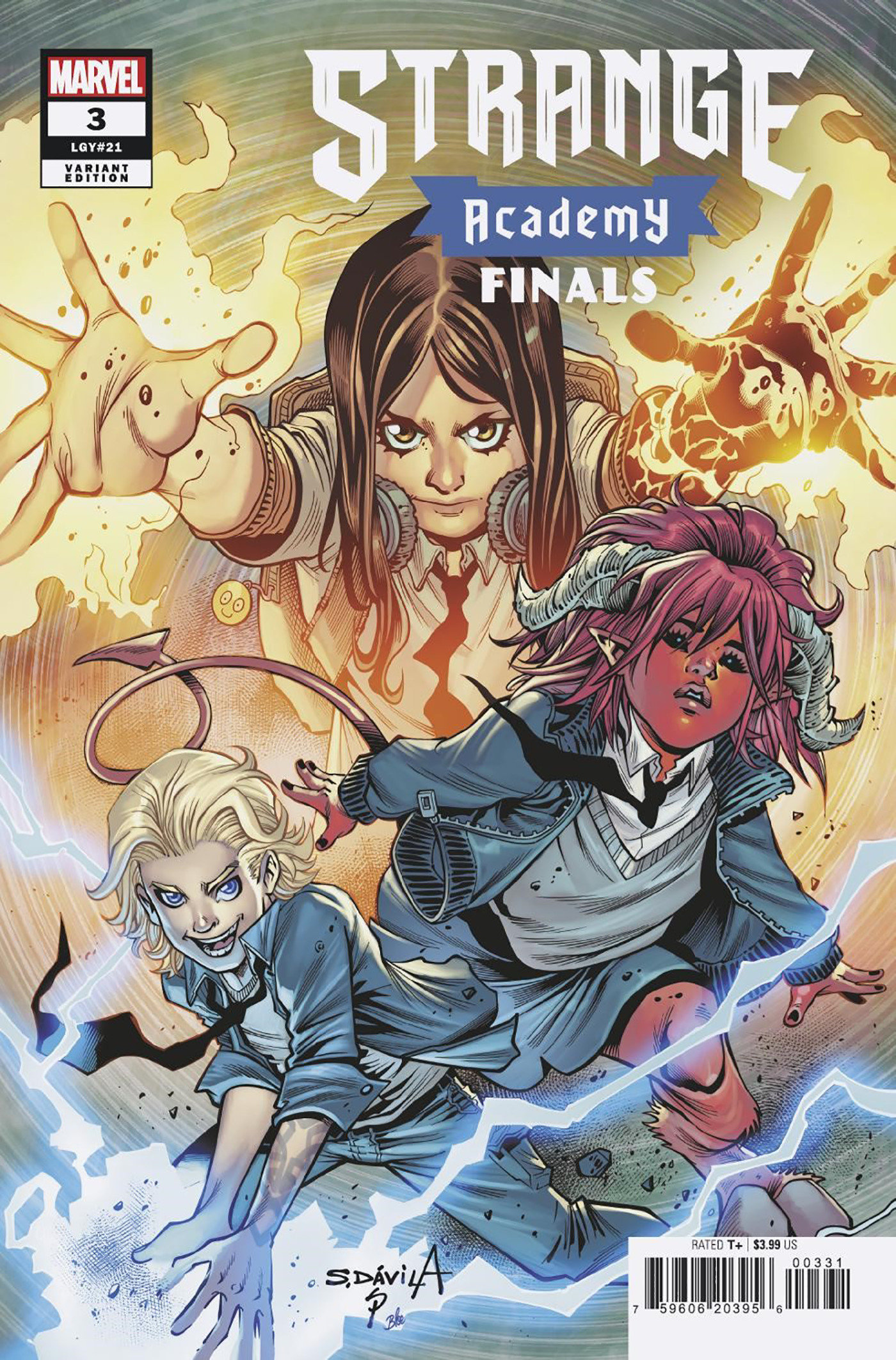 Strange Academy Finals #3 1 for 25 Incentive Davila Variant