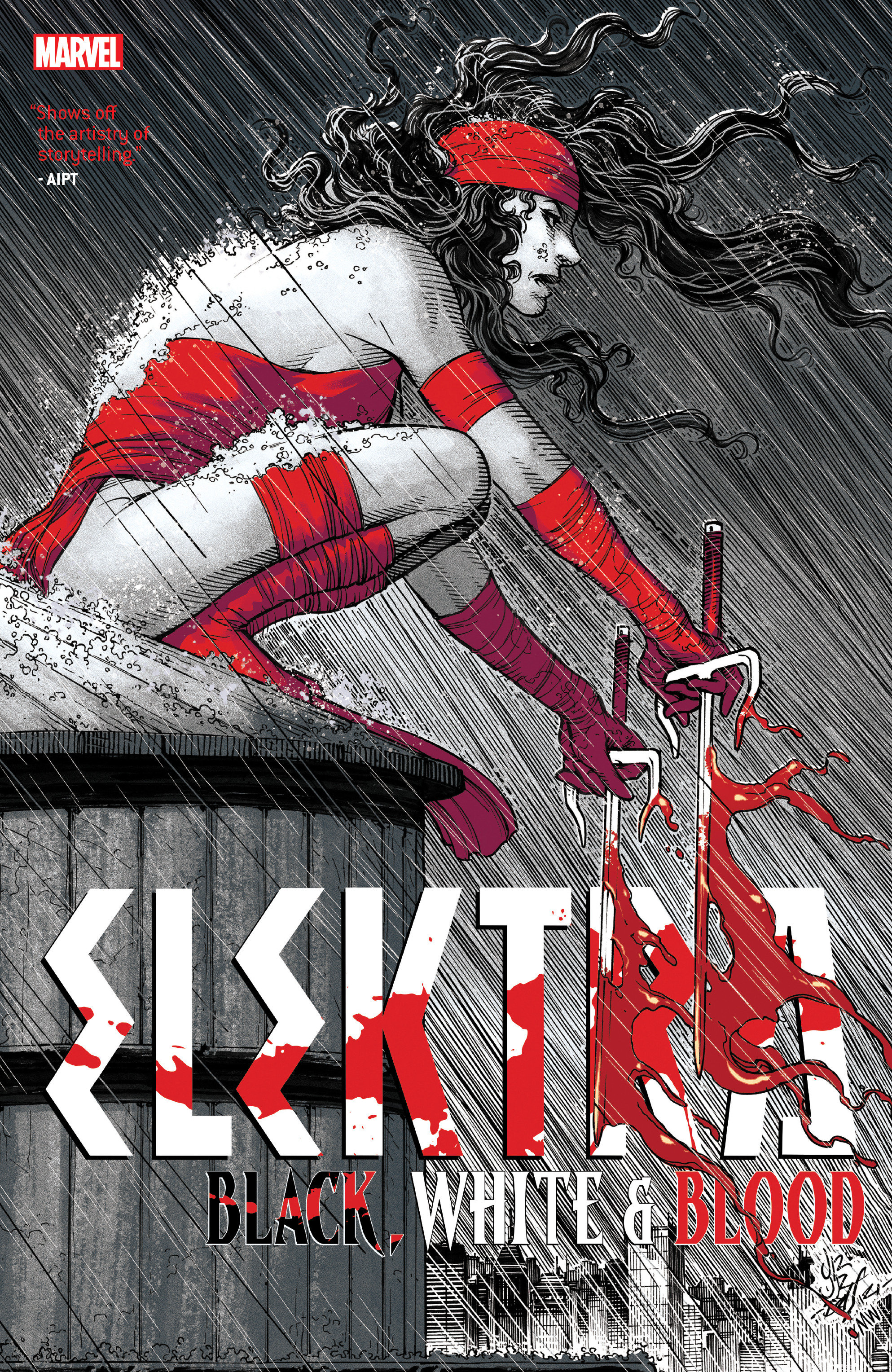 Elektra Black, White & Blood Graphic Novel