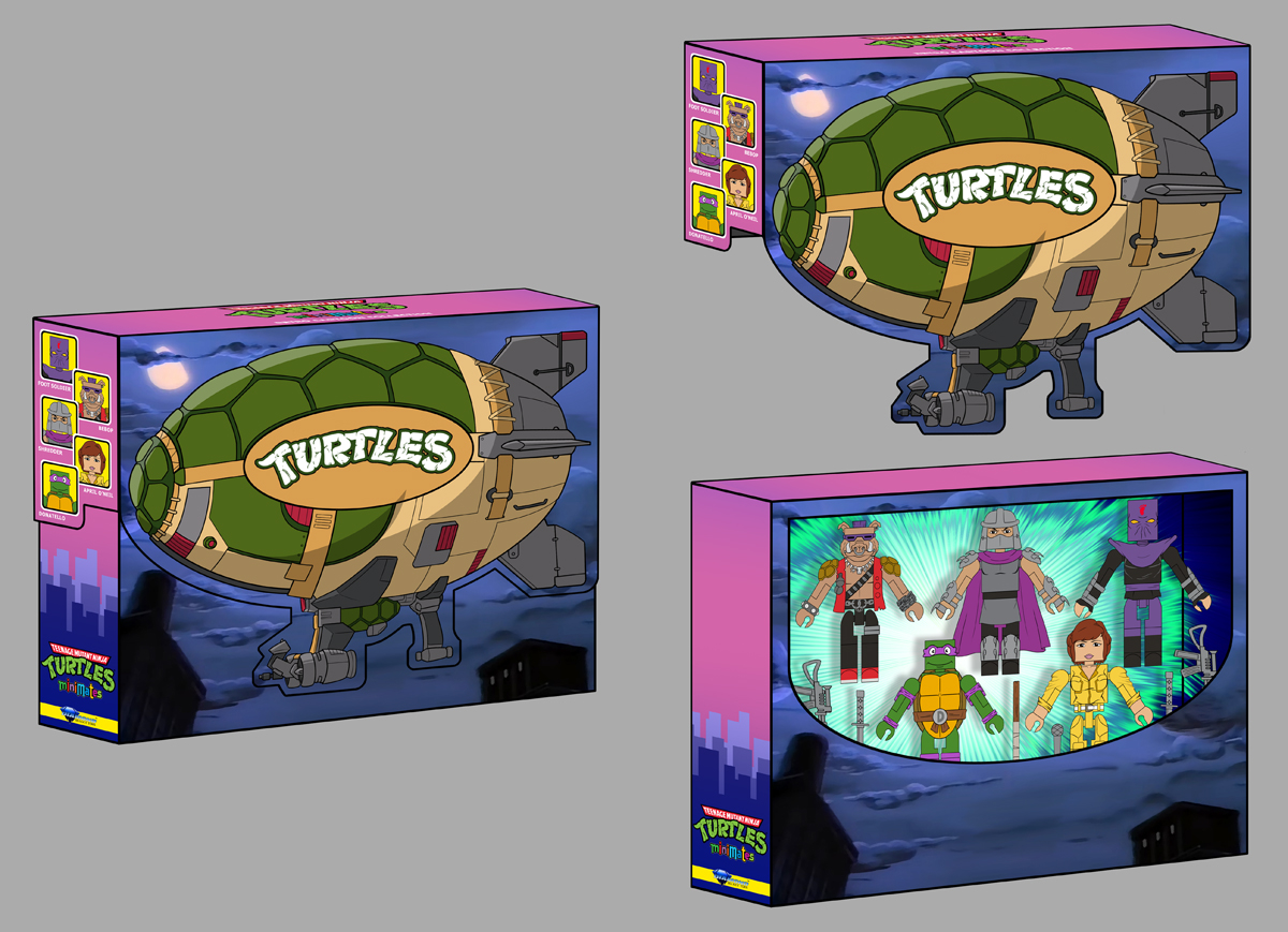 Teenage Mutant Ninja Turtles Series 1 Classic Minimates Assortment