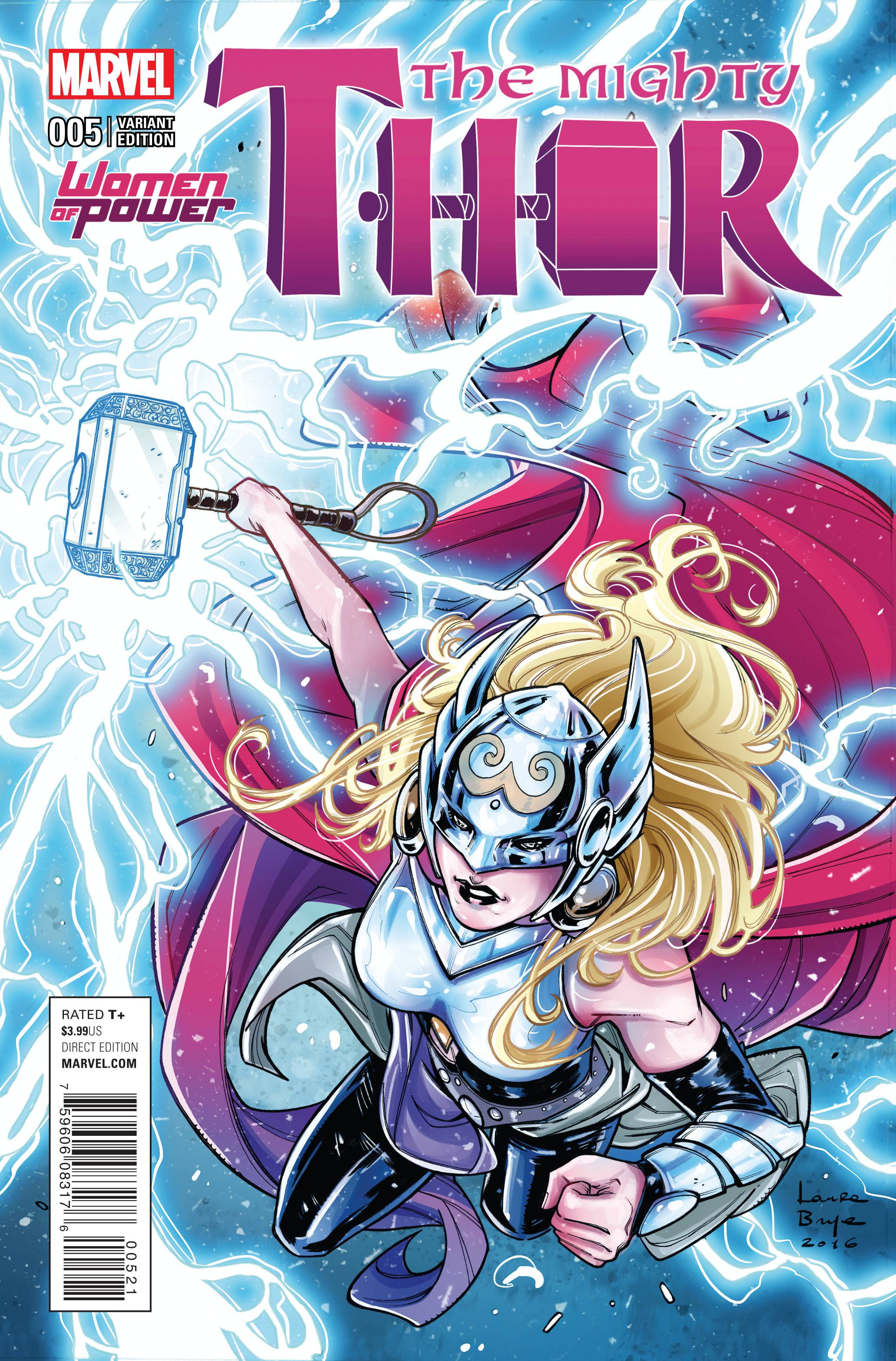 Mighty Thor #5 (Artist Wop Variant) (2015)