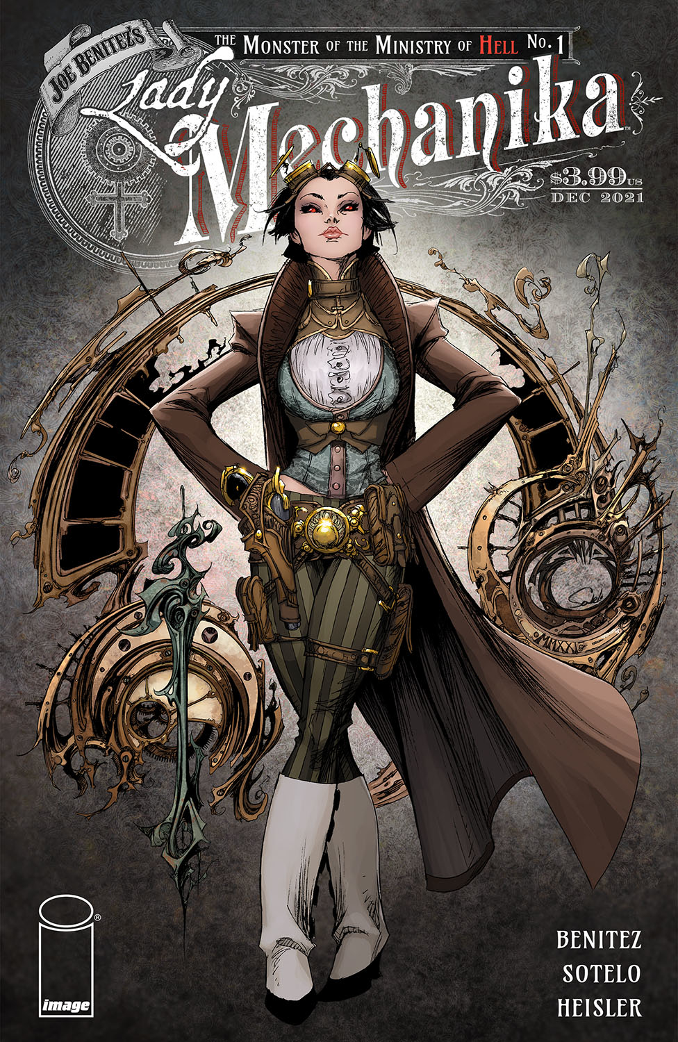 Lady Mechanika Monster of Ministry #1 Cover A Benitez & Sotelo (Of 4)