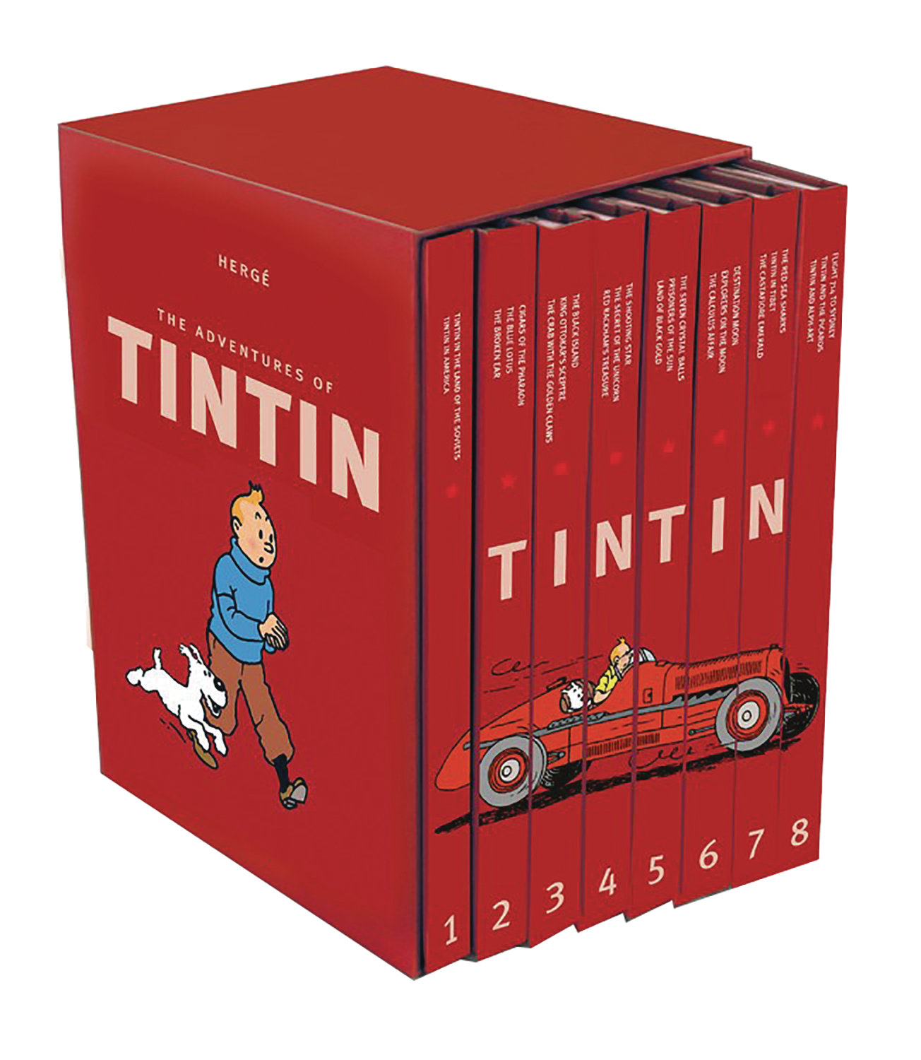 Adventures of Tintin Complete Collection Set