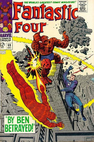 Fantastic Four #69 (1961)- Vg/Fn 5.0