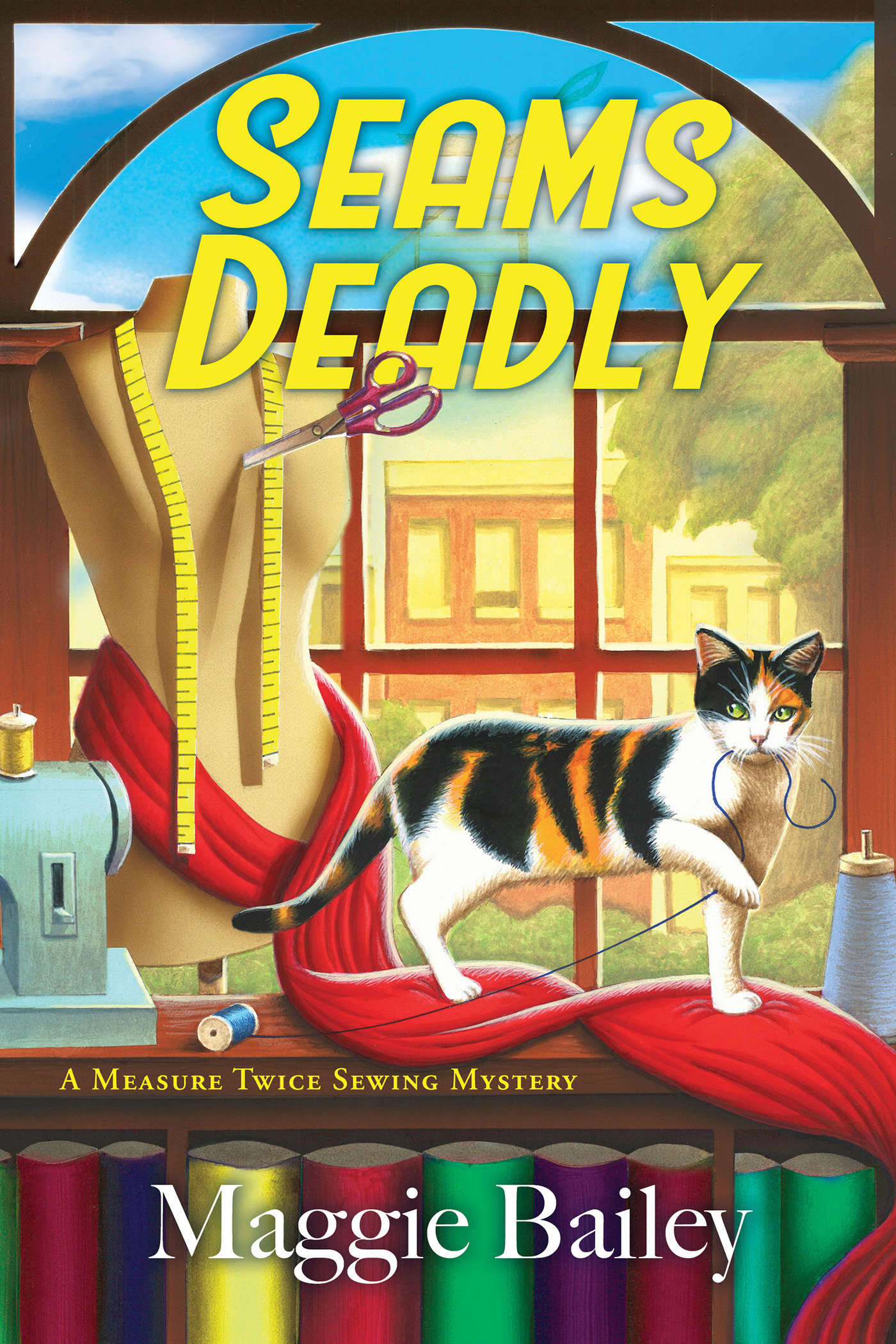 Seams Deadly (Hardcover Book)