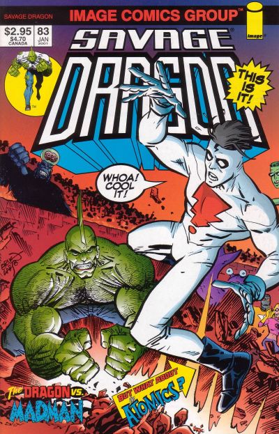 Savage Dragon #83-Very Fine (7.5 – 9) Guest-Starring Madman And The Atomics.