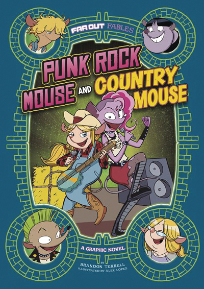 Punk Rock Mouse & Country Mouse Graphic Novel