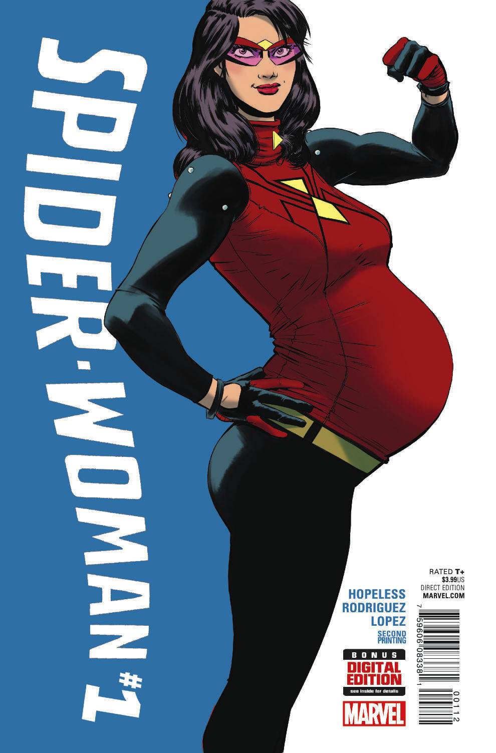 Spider-Woman #1 Rodriguez 2nd Printing Variant