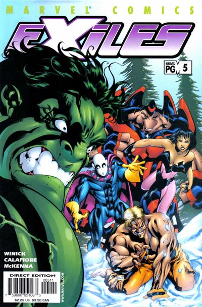 Exiles #5 [Direct Edition]-Very Fine