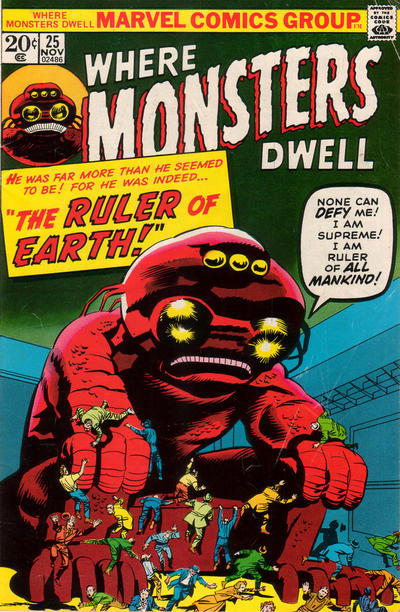 Where Monsters Dwell #25-Very Fine (7.5 – 9)