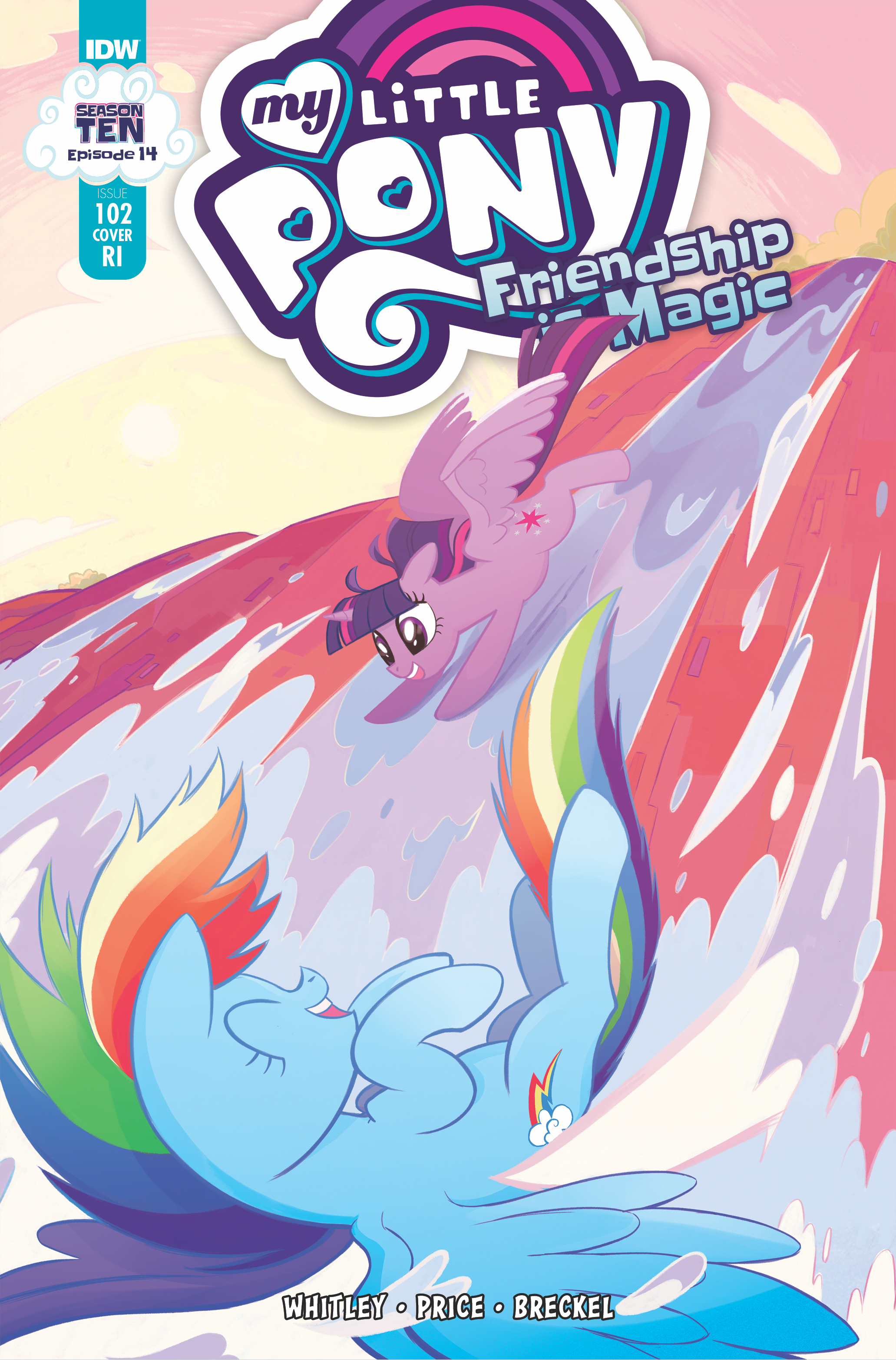 My Little Pony Friendship Is Magic #102 Cover C 1 for 10 Incentive Mandal