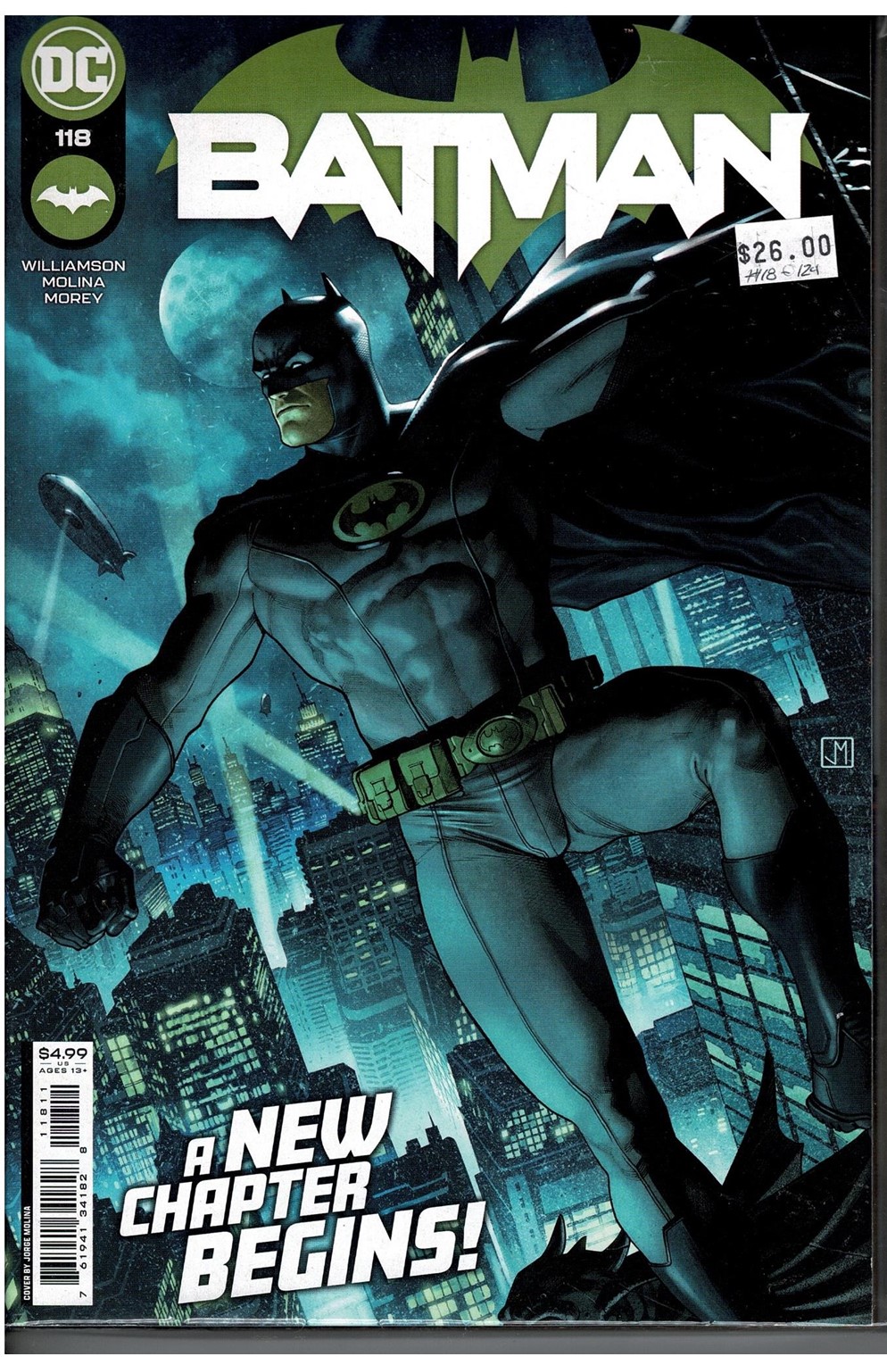 Batman #118-124 Comic Pack