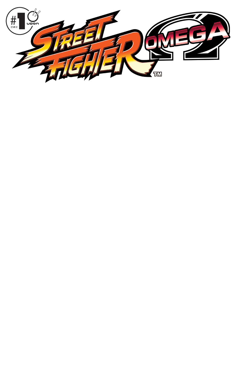 Street Fighter Omega #1 Cover C Blank Sketch