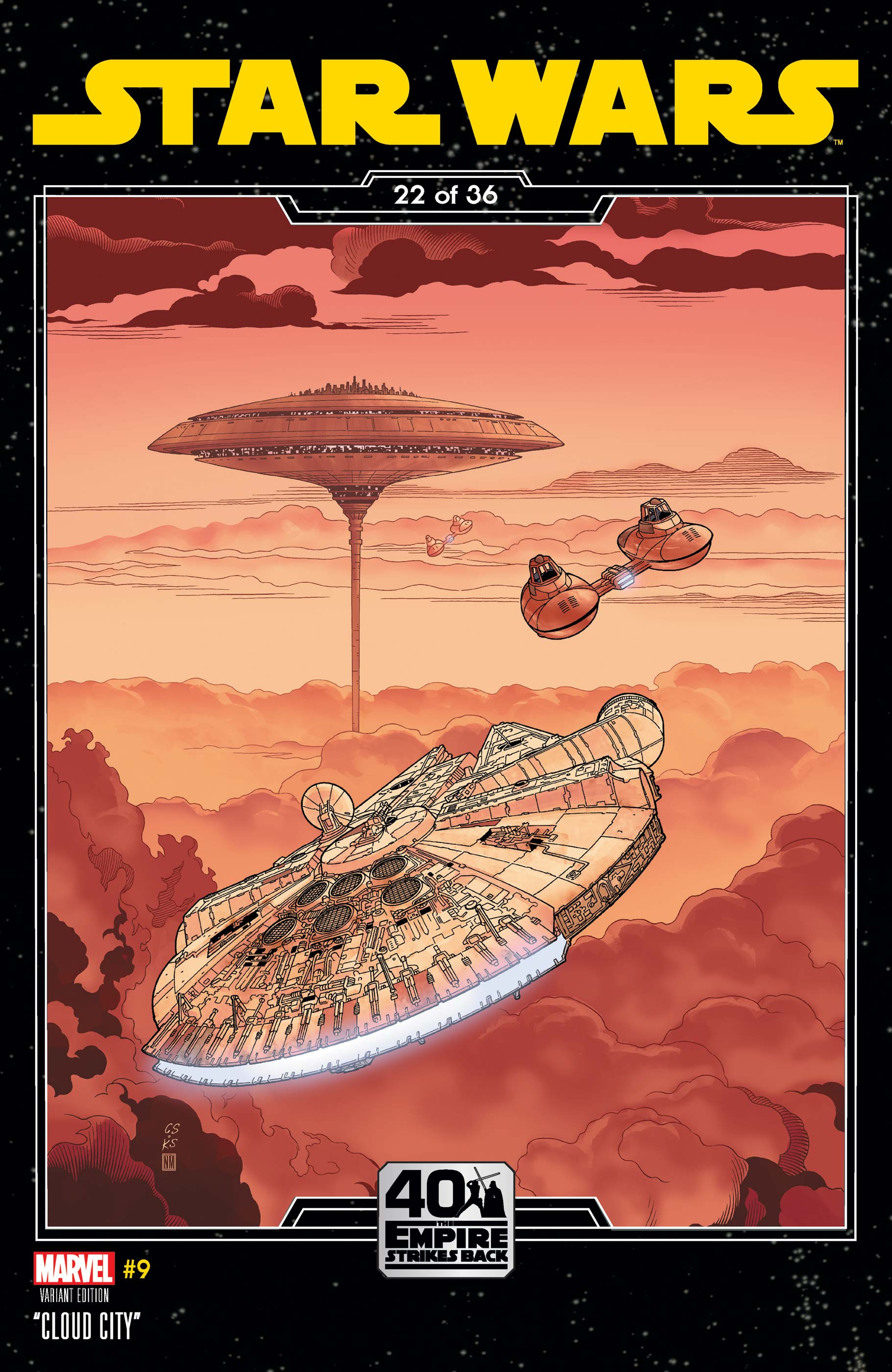 Star Wars #9 Sprouse Empire Strikes Back Variant (2020)