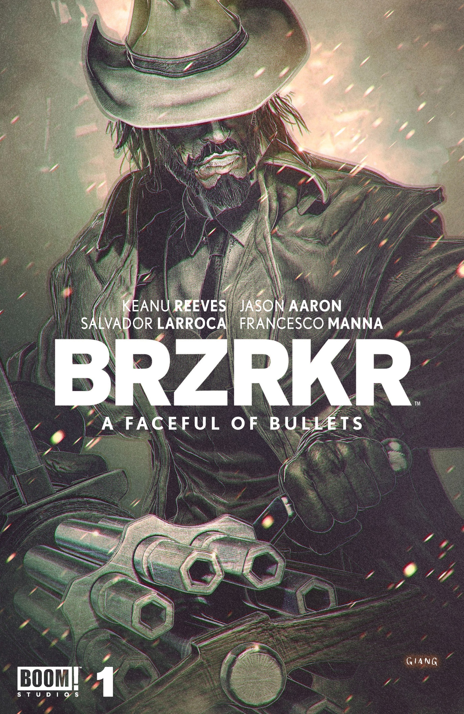 BRZRKR A Faceful of Bullets #1 ComicHub Exclusive Variant