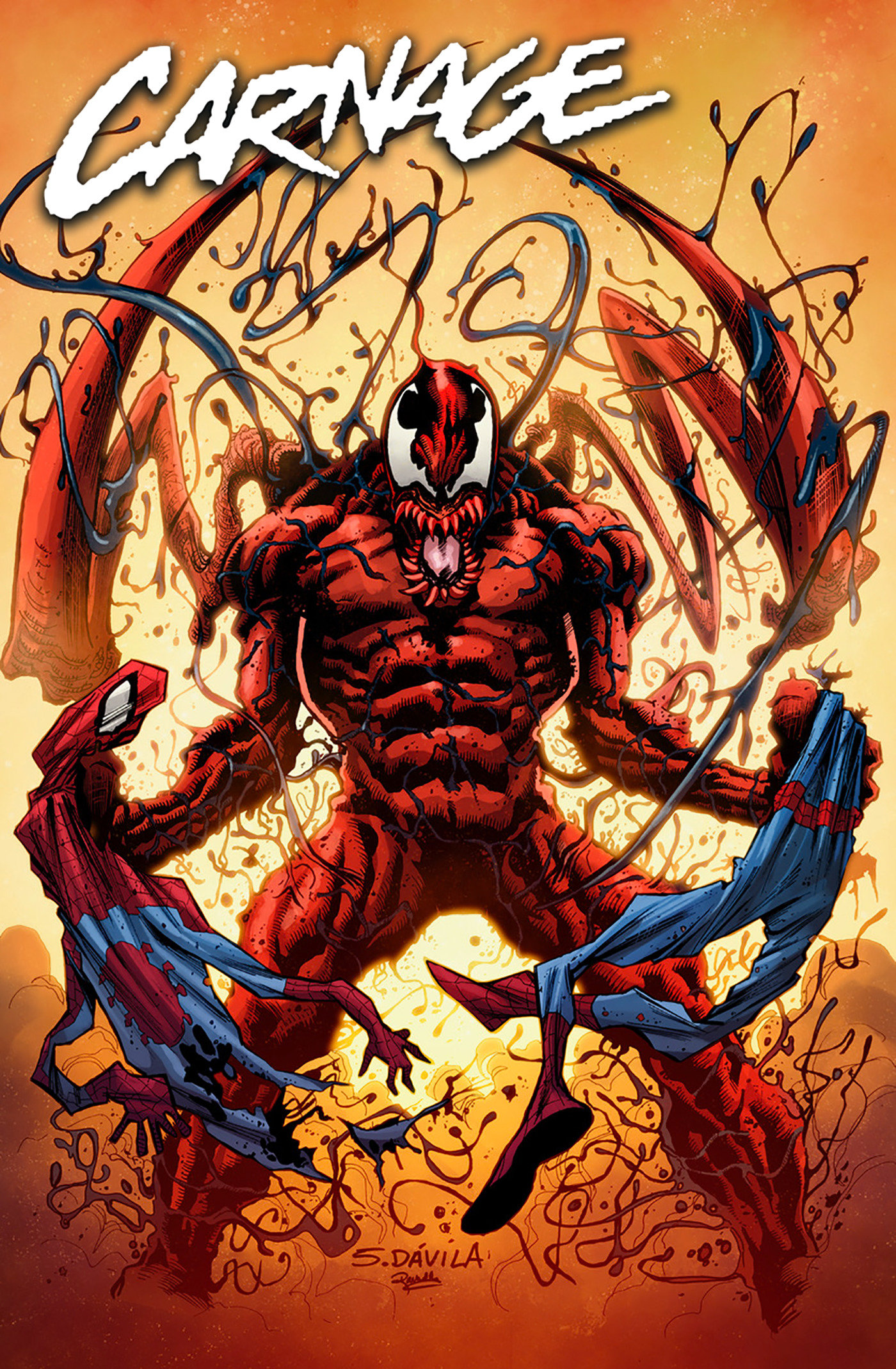 Carnage #4 Sergio Davila Variant 1 for 25 Incentive