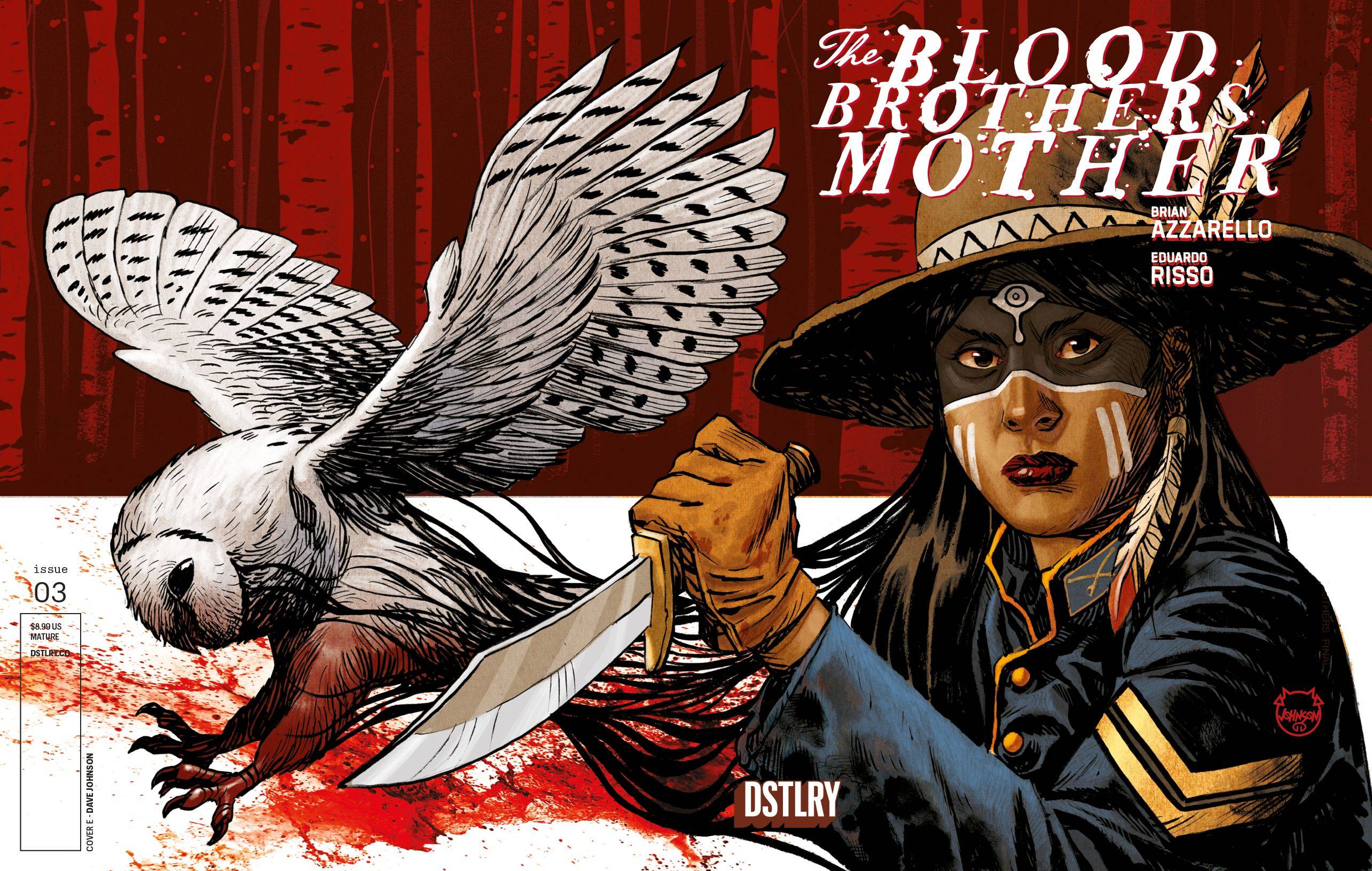 Blood Brothers Mother #3 Cover E Johnson (Mature)