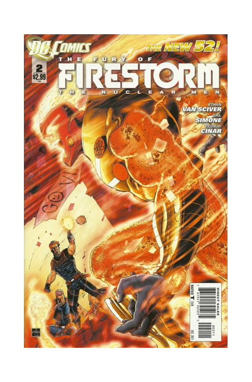 Fury of Firestorm the nuclear men #2 (2011)