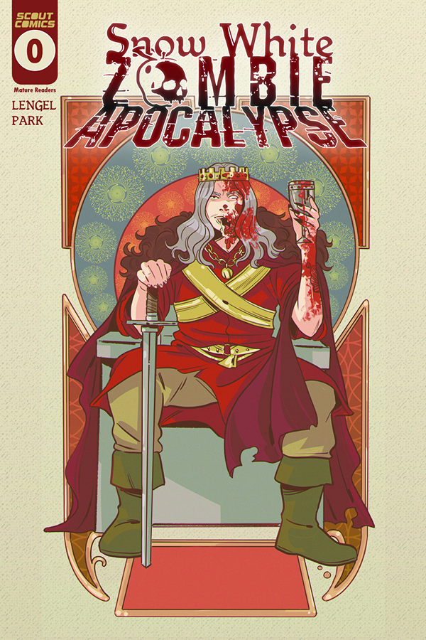 Snow White Zombie Apocalypse Reign of Blood Covered King #0
