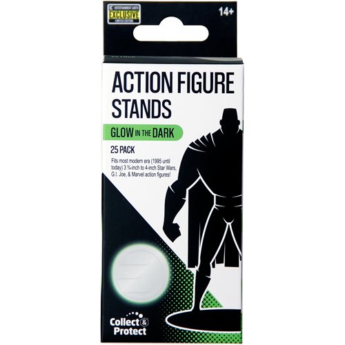 Action Figure Glow In The Dark 25pc Stand Pack