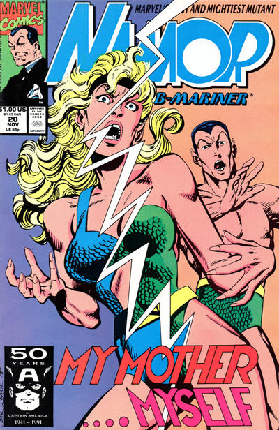 Namor, The Sub-Mariner #20 (1990)-Very Fine (7.5 – 9)