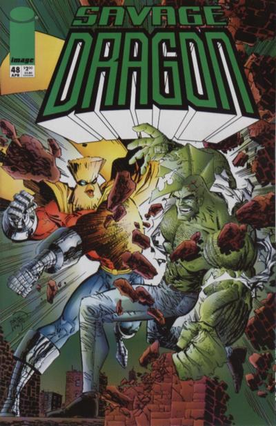 Savage Dragon #48-Very Good (3.5 – 5)