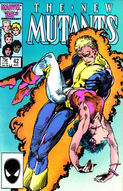 The New Mutants #42 [Direct]-Very Fine (7.5 – 9)