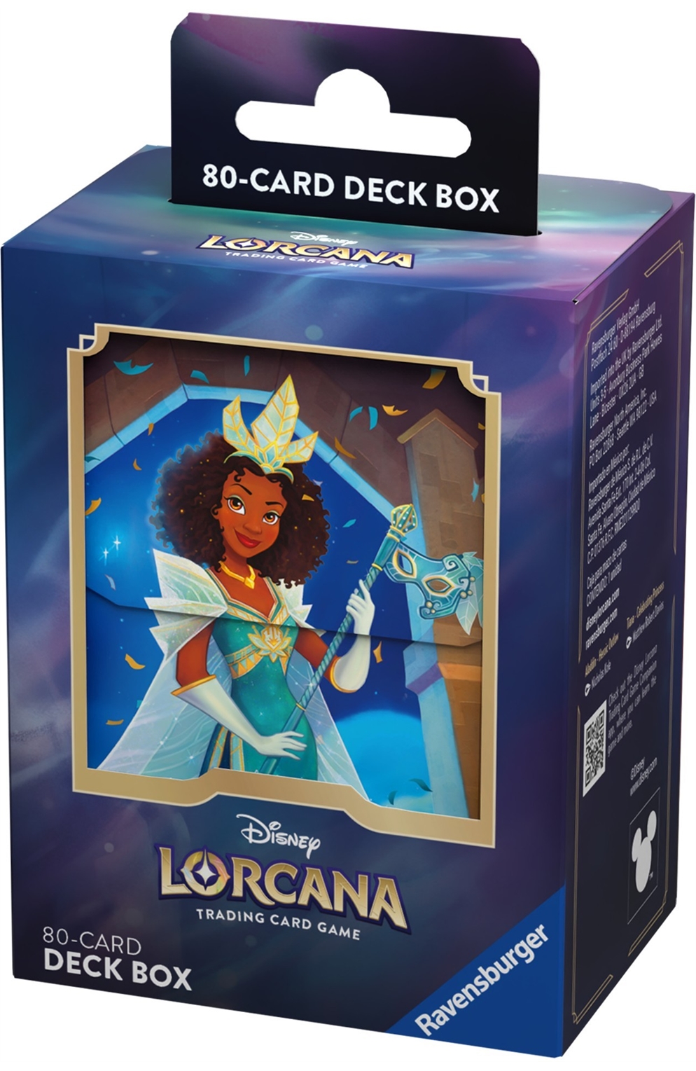 Disney Lorcana Tcg: Shimmering Skies Deck Box - Tiana