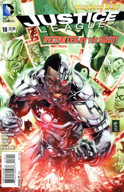 Justice League #18 [Direct Sales]-Very Fine (7.5 – 9) 1st Full Appearance of The Seven Sins 