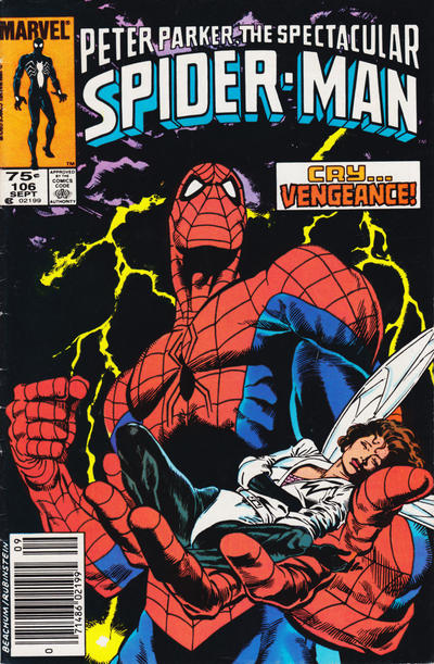 The Spectacular Spider-Man #106 [Newsstand](1976)-Very Good (3.5 – 5)