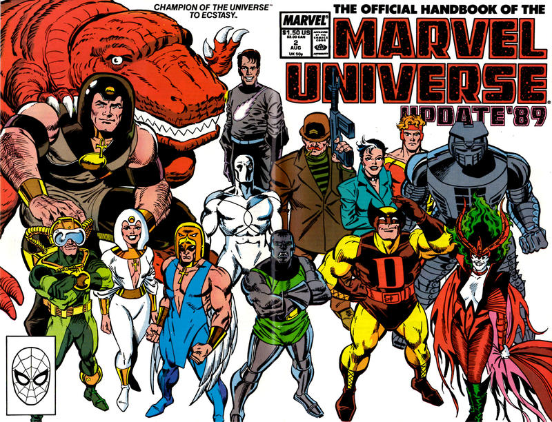 The Official Handbook of The Marvel Universe #2