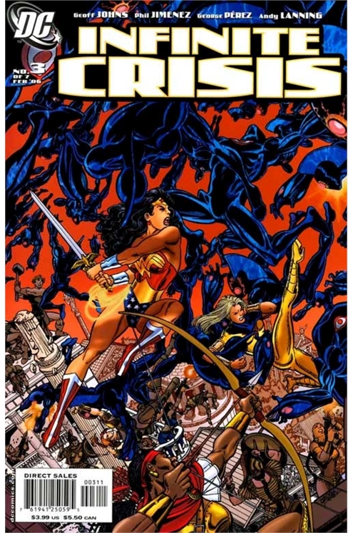 Infinite Crisis Volume 1 #3 (Of 7) George Perez Cover Newsstand Edition