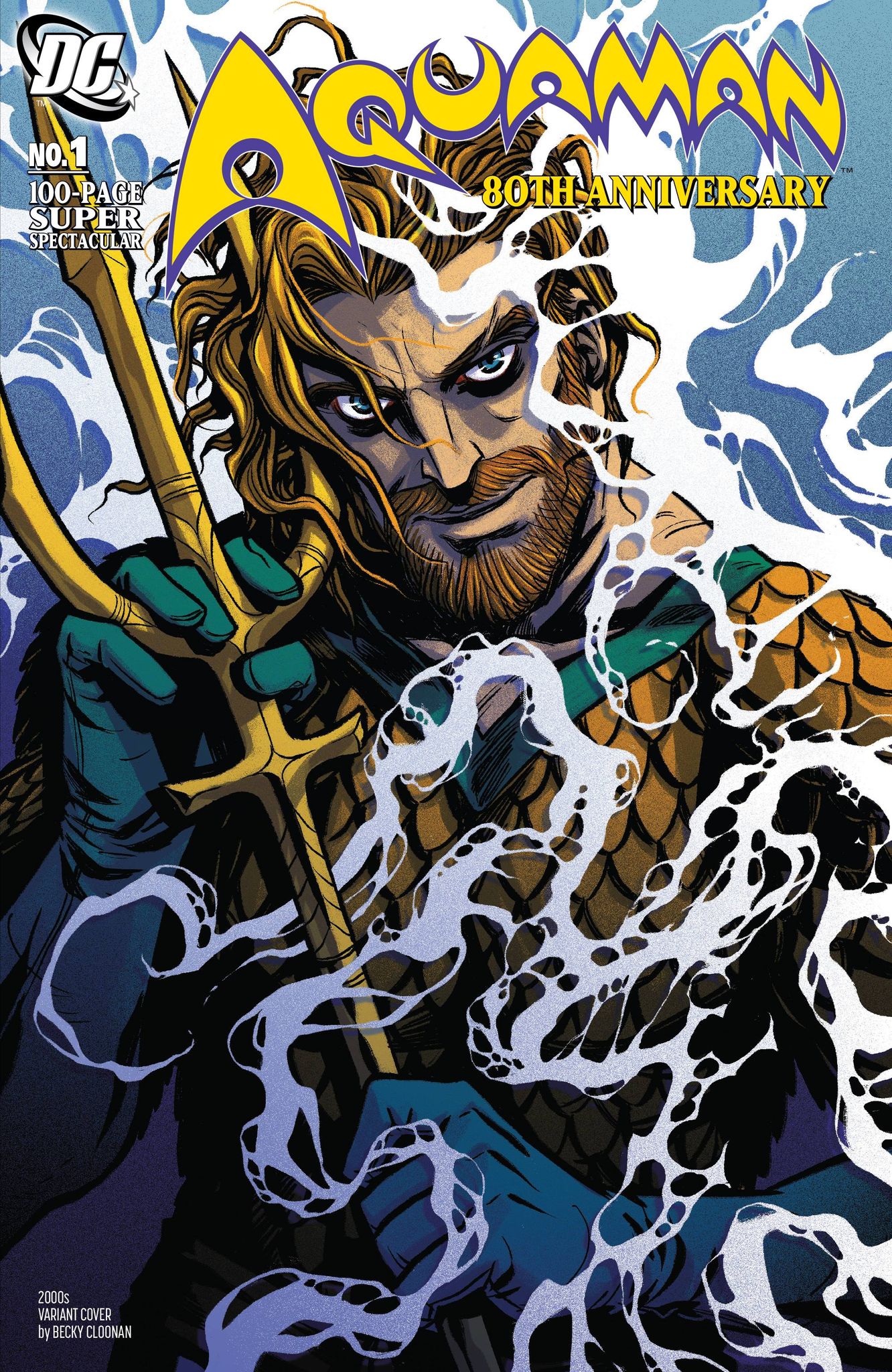 Aquaman 80th Anniversary 100-Page Super Spectacular #1 (One Shot) Cover H Cloonan 2000s Variant