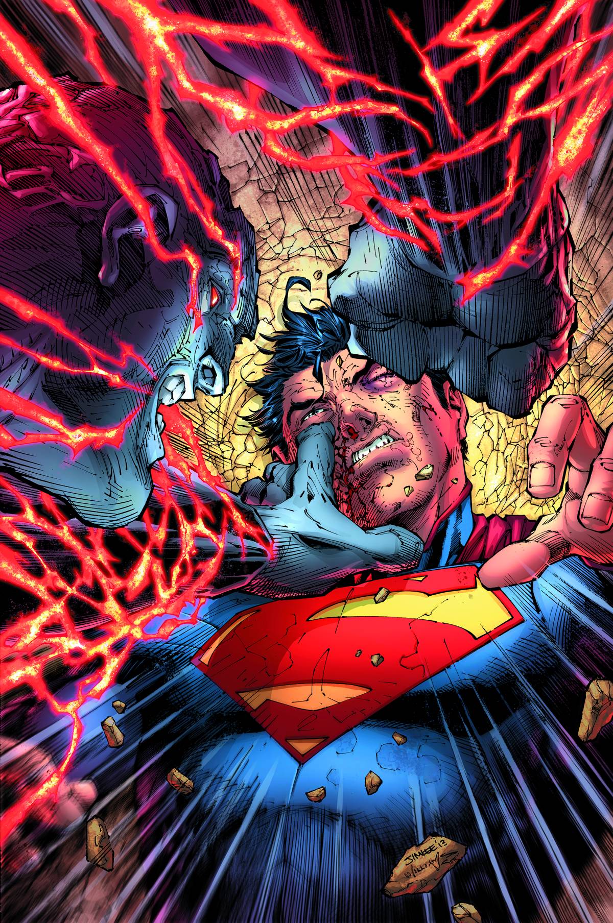 Superman Unchained #4 75th Anniversary Variant Edition Bronze Age