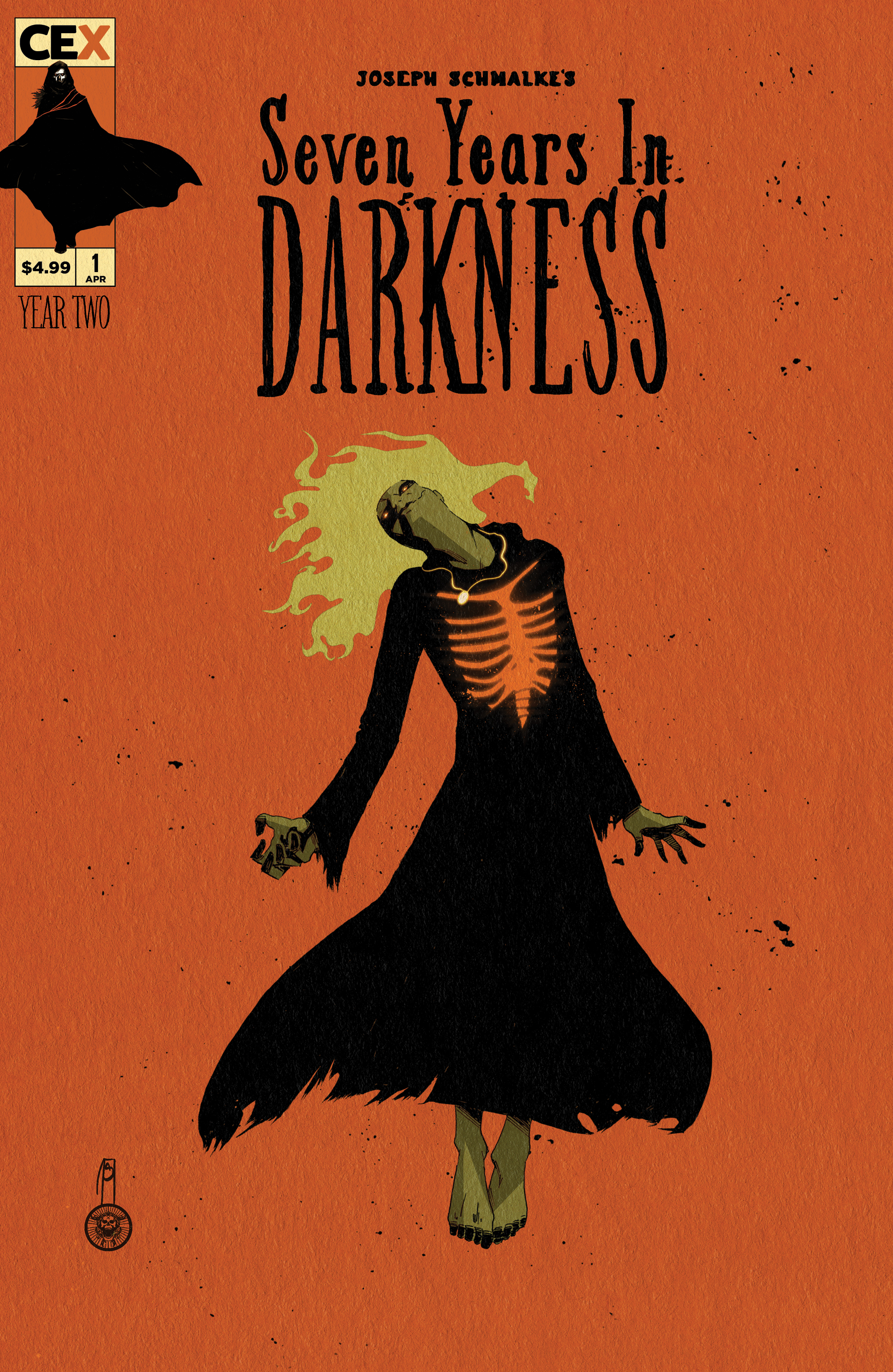 Seven Years in Darkness Year Two #1 Cover A Joseph Schmalke Card Stock (Of 4)