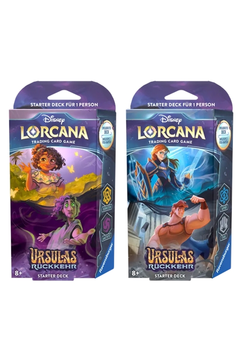 Lorcana Tcg: Ursula's Return Starter Deck Set (2 Decks)