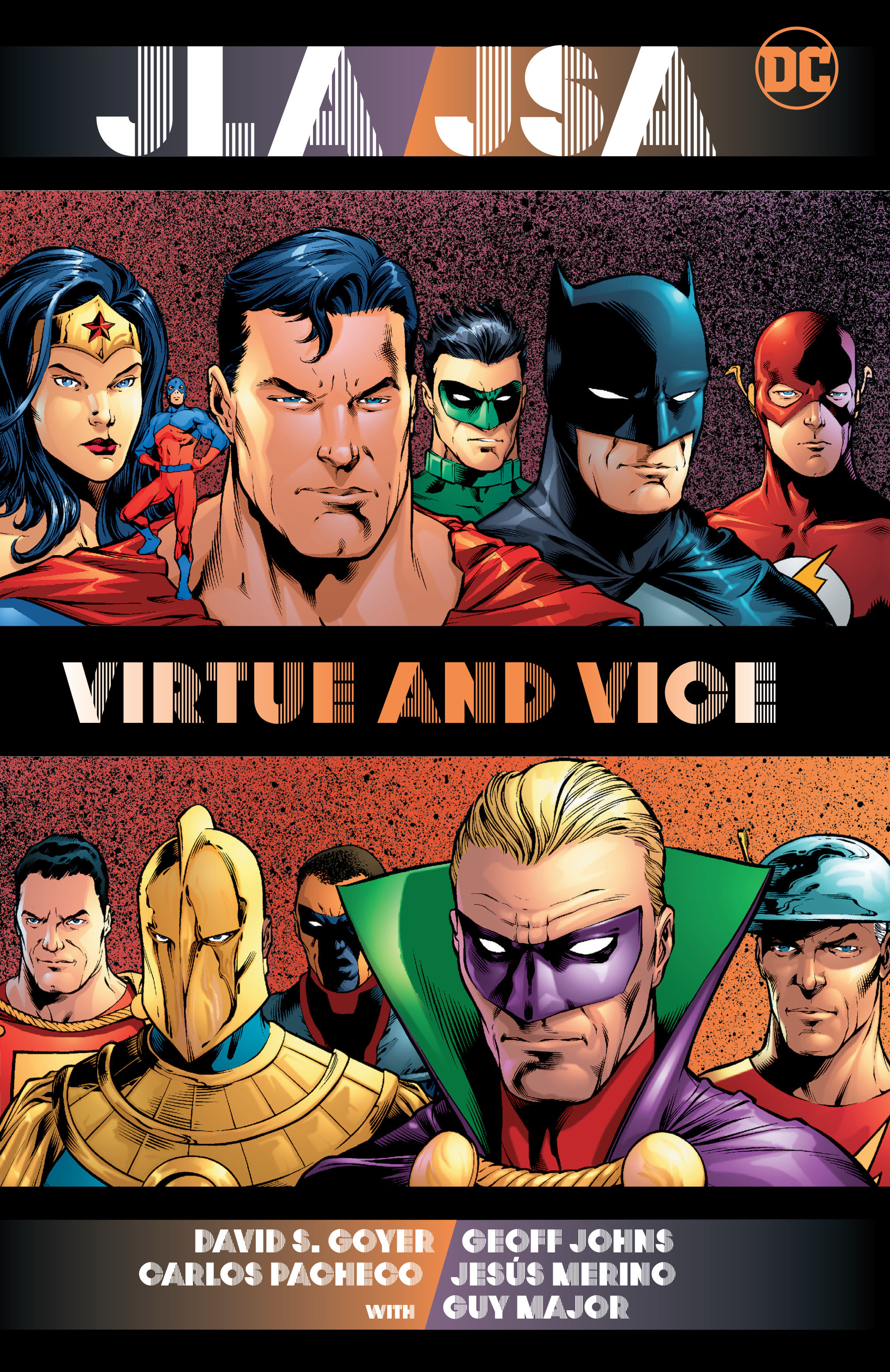 JLA JSA Virtue And Vice Graphic Novel (2023 Edition)