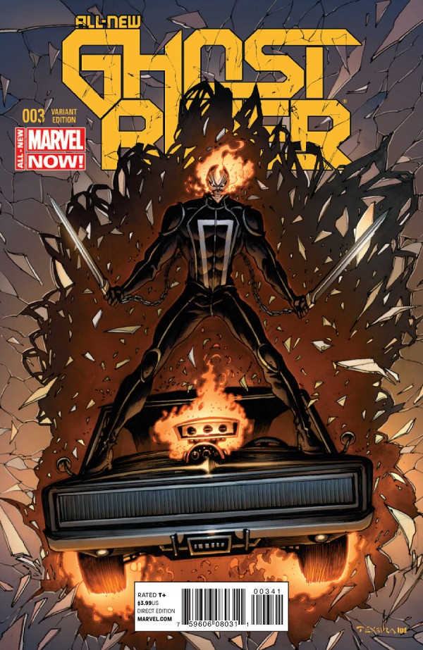 All-New Ghost Rider #3 (Texeira Vehicle Variant) (2014)