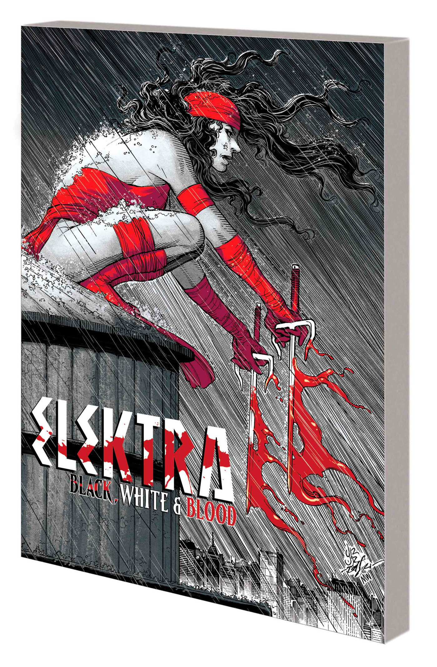 Elektra Black White Blood Treasury Edition Graphic Novel
