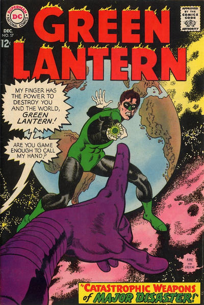 Green Lantern #57 - Fn/Vf 7.0