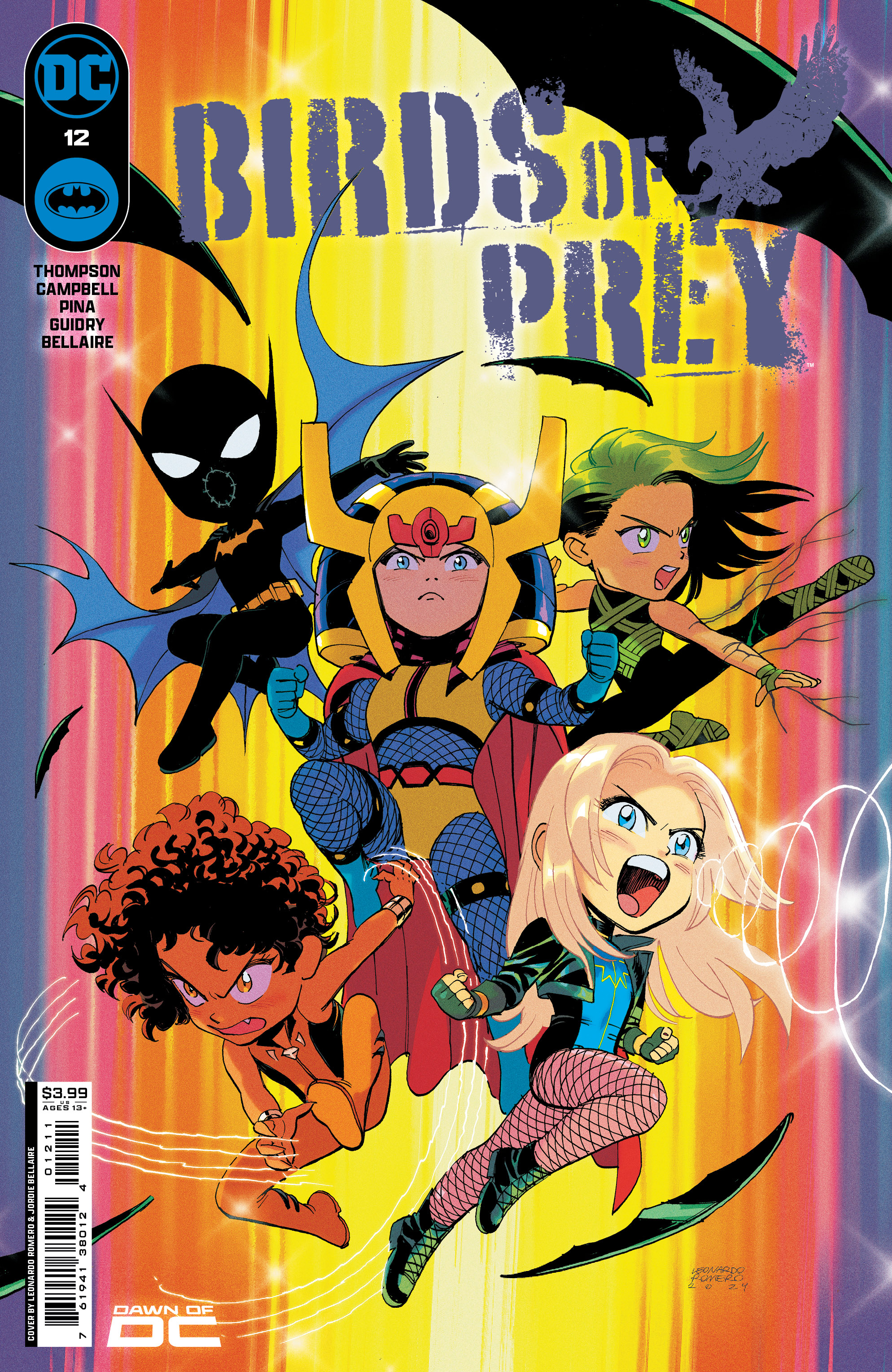 Birds of Prey #12 Cover A Leonardo Romero