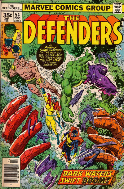 The Defenders #54 [Regular Edition]-Very Fine (7.5 – 9)