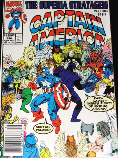 Captain America #390 [Newsstand]