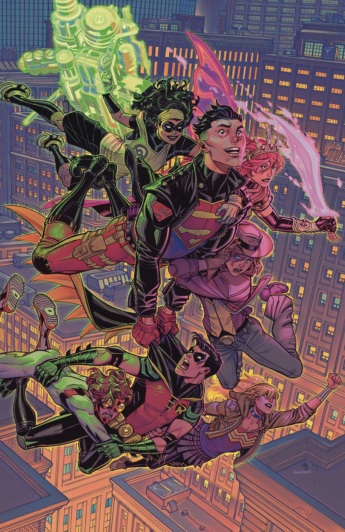 Young Justice #9 Card Stock Variant Edition