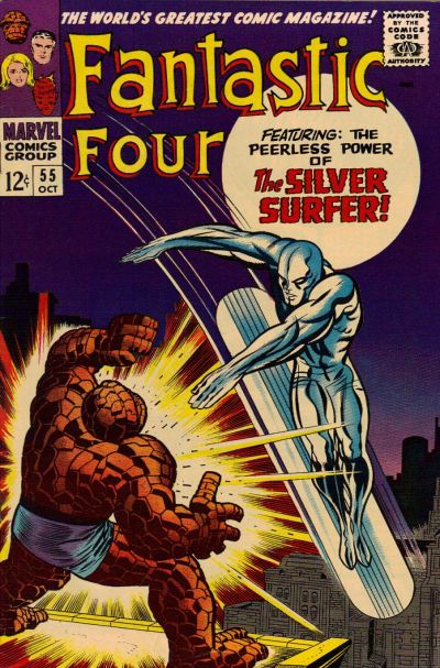 Fantastic Four #55 [Regular Edition](1961)- Vg+ 4.5