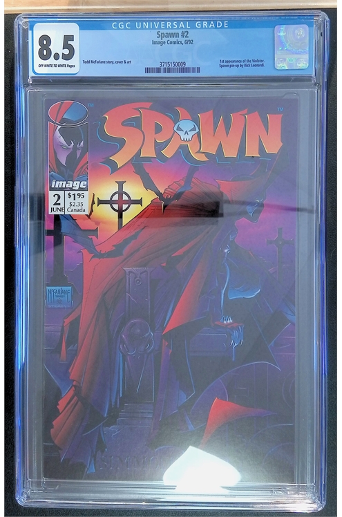 Spawn #2 [1992, Direct] - Cgc 8.5